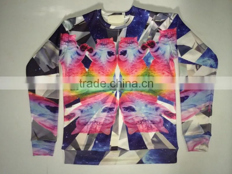 custom sweatshirt printed sweatshirt 3d printing sweatshirt
