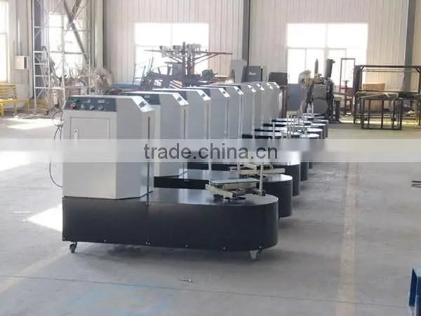 Airport trunk wrapping machine luggage wrapper machine