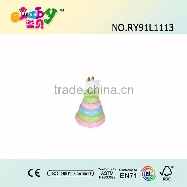 Wooden stacking toy