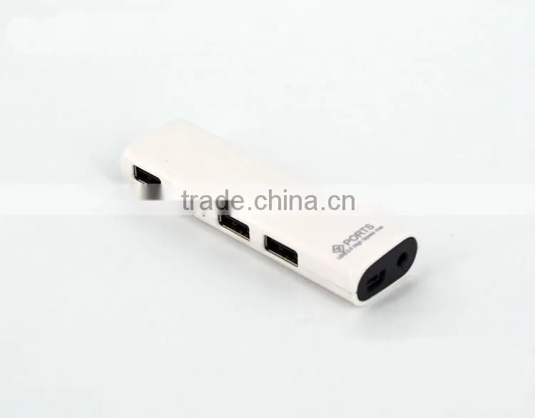 Factory outlet four USB2.0 HUB with separate switch HUB four expansion device
