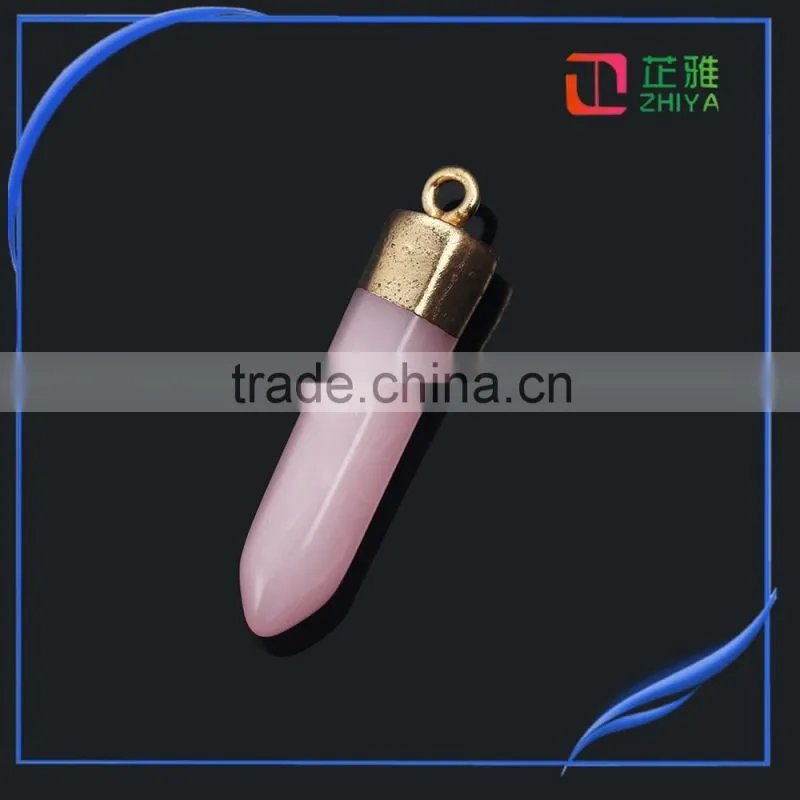 Wholesale Gold Plated multicolor druzy stone Pendant