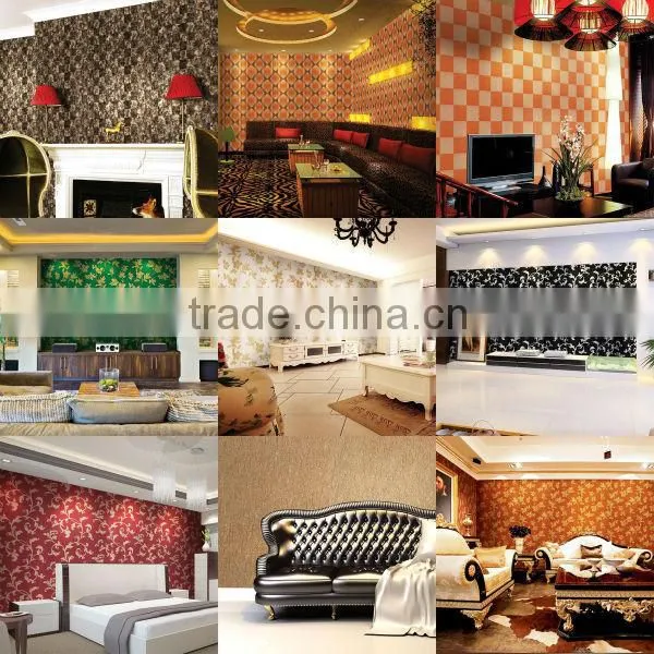 silver foil wallpaper/silver metallic wall paper/silver wallpapers