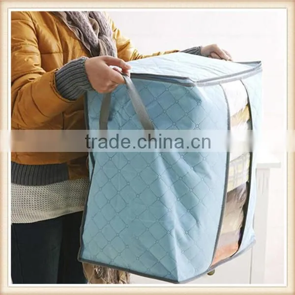 bamboo charcoal foldable quilt storage bag