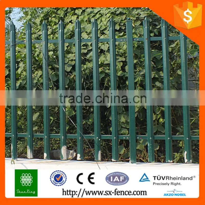 Factory direct sale fence steel palisade fence Euro Panel Fencing