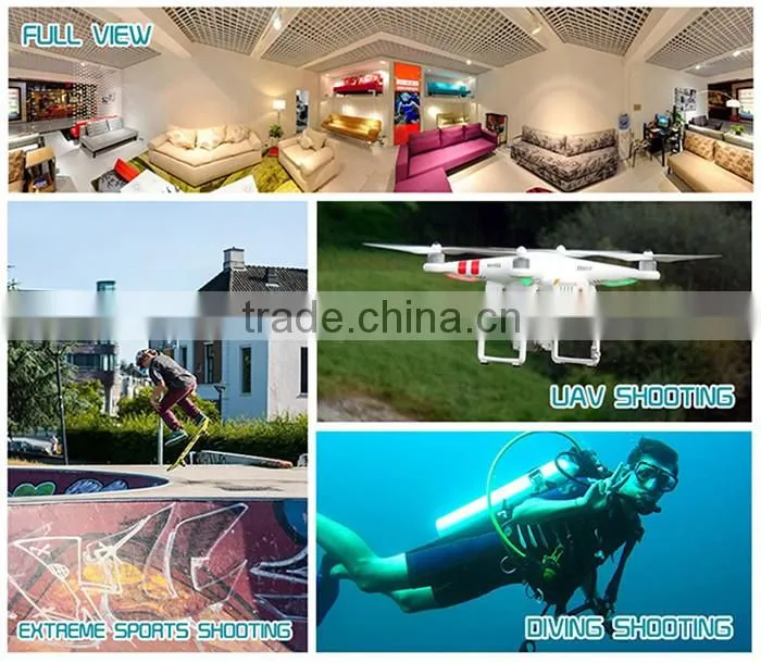 4k Panorama full HD 1080P 360 degree CCTV camera