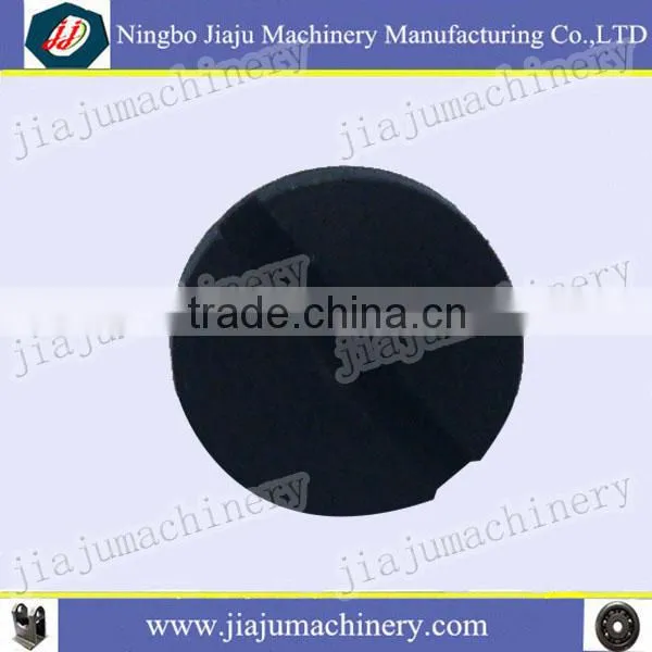 slotted black steel T bolt screw