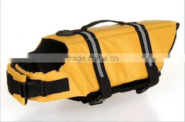 Wholesale Colorful Safety Nylon Fabric Fashionable Pet Life Jacket PT170