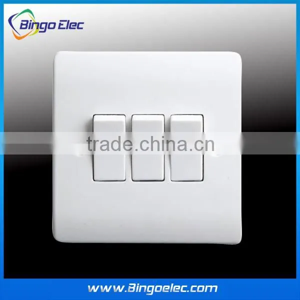 3gang 2 way push button switch