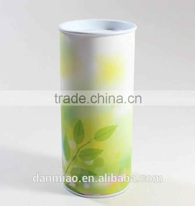 Customized paper tea tube/paper tea can