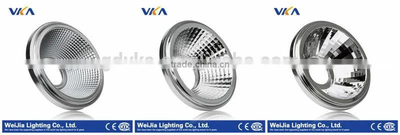 manufacture direct sale high quality round aluminum AR111 qr111 reflectors