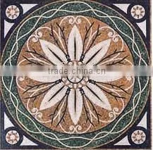 waterjet marble medallion design