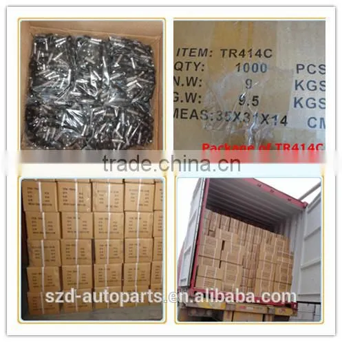 TR414C Wholesale Tire Valve Cap with Logo/Custom Logo for Tire Valve