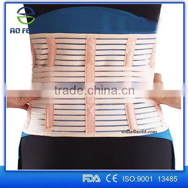Aofeite OEM neoprene back lumbar support brace