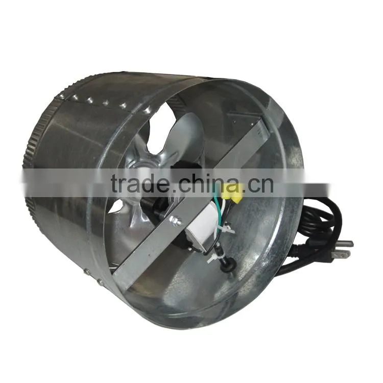 Hydroponic Ventilation 650CFM 10 Inch Quiet Small Centrifugal Fan