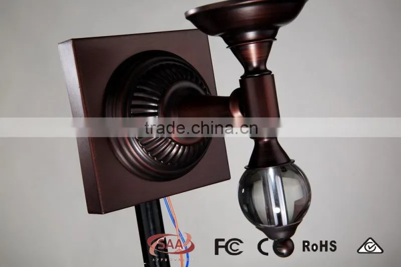 Elegant Castle Wall Sconce Metallic Deco Wall Bracket Edison Bulb Wall Lantern