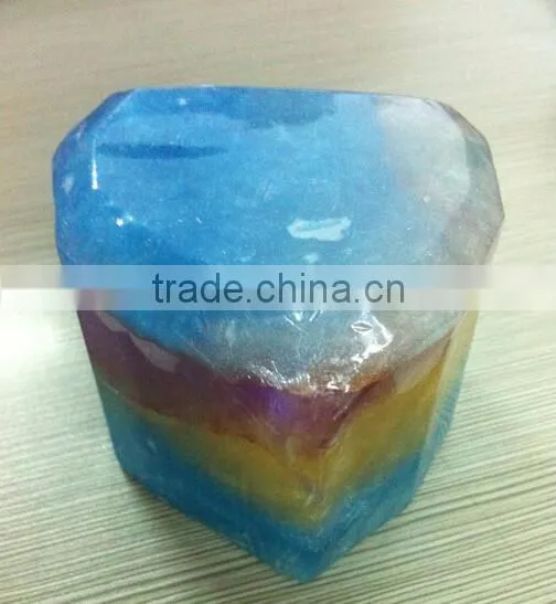 transparent hellokitty cartoon soap, natural beauty soaps