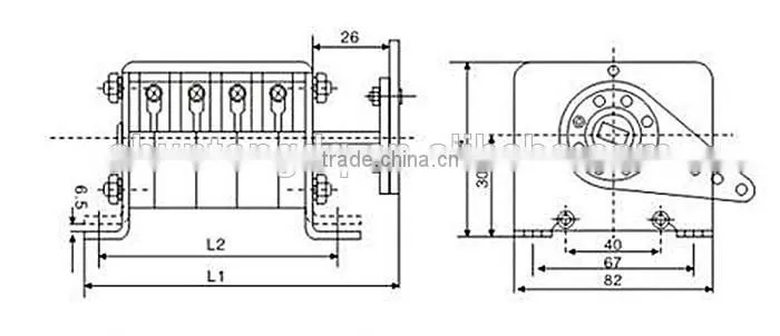 F1-10 auxiliary switch OF high voltage switchgear