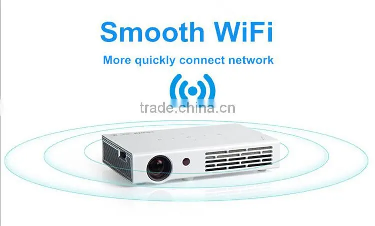 LUXCINE New Arrival Mini Projector / Smart WiFi Projector / 3D Projector Z3 With RAM1.5G ROM20G