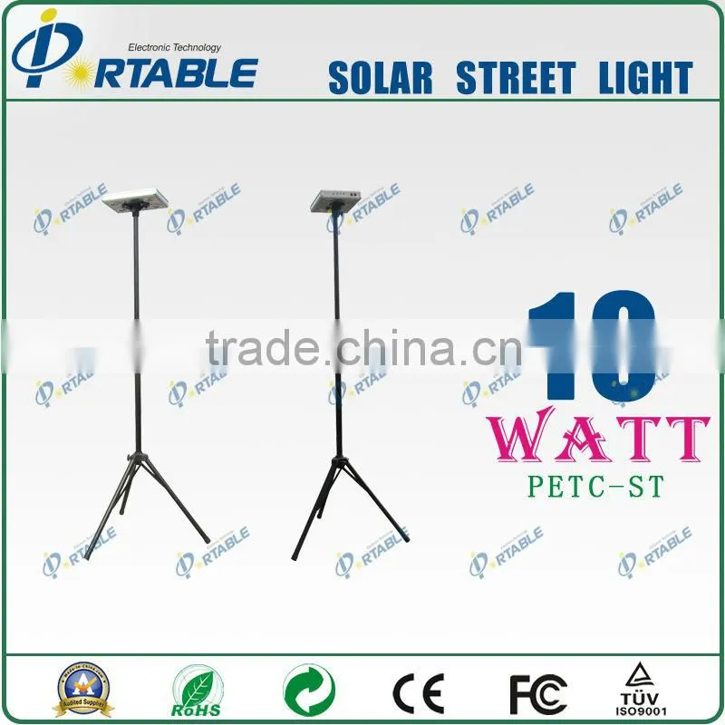 10W solar outdoor lights