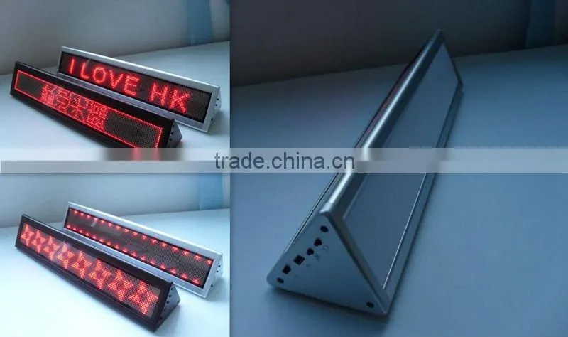 2014 new double side mini led clock display