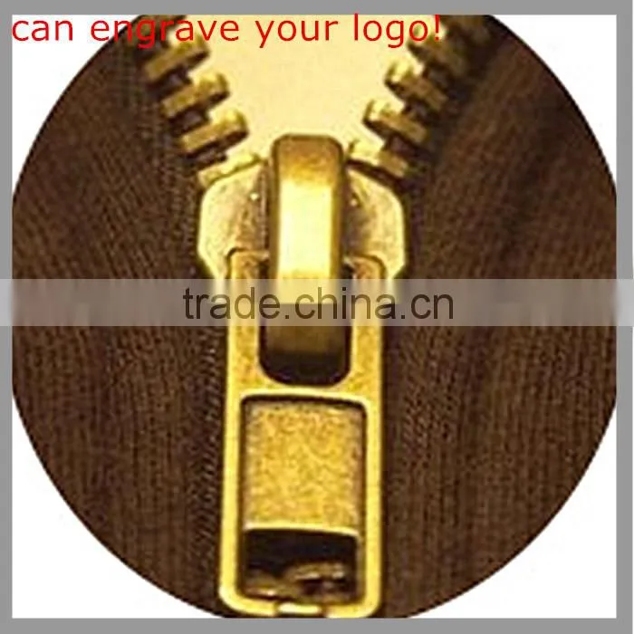 Custom Decorative Luggage Zipper Slider For Handbags
