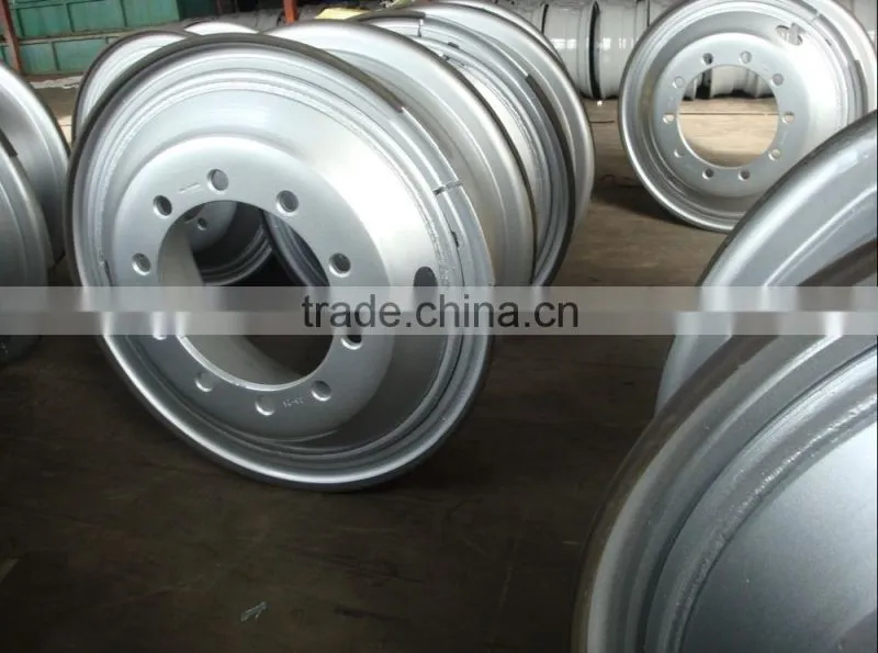 steel wheel rim for 10-16.5 12-16.5 tyre bobcat rim