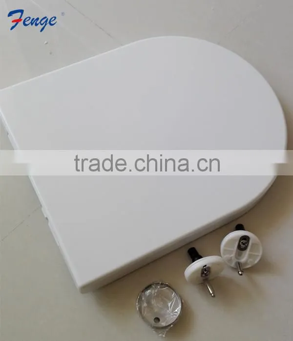 FENGE Slim Square Close Front Urea Toilet Lid For Bathroom Fittings