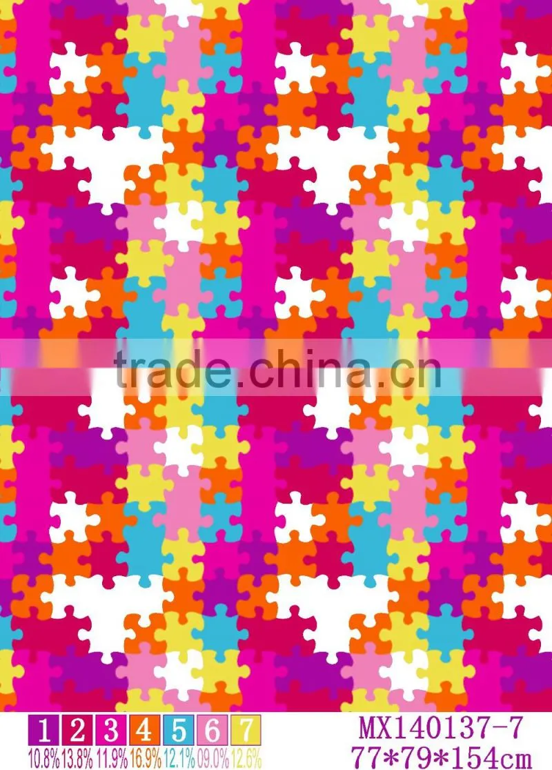 Print microfiber fabric