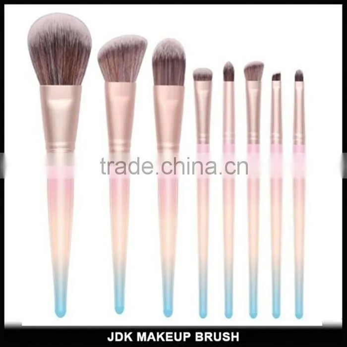 Beauty colorful makeup brushes Personalized makeup brushes for makup