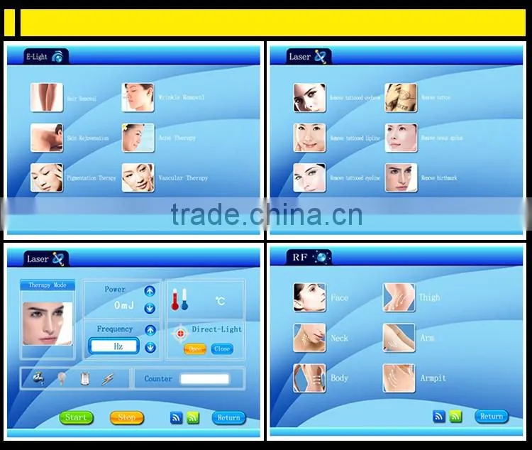 2016 Hot new products 3 in 1 beauty parlour machines