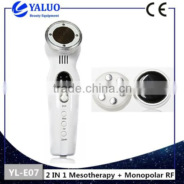 YL-E07 RF Bule Phton Light facial care Machine with Mesotherapy function