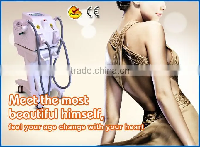 3 in 1 ipl rf elight hair removal beauty machine with CE ISO13485