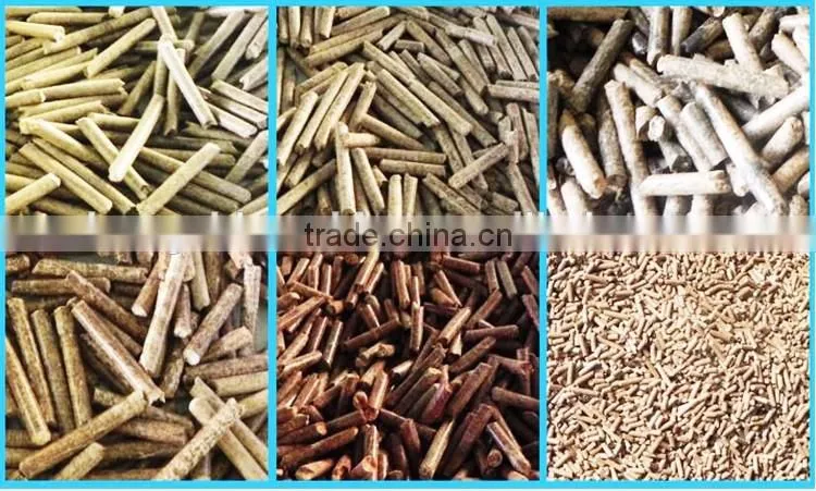 1000kg/h-5000kg/h High productivity Ring die mold biomass wood pellet machine