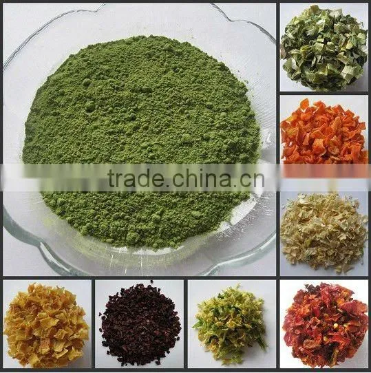Dehydrated vegetables