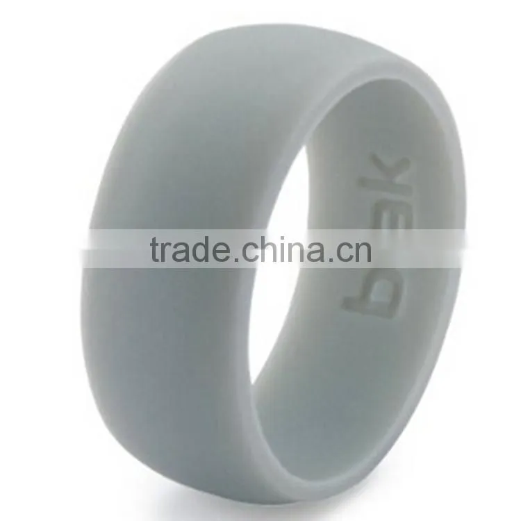 The Original Silicone CNC Wedding Band Ring (Men's and Women's, Assorted Band Colors)