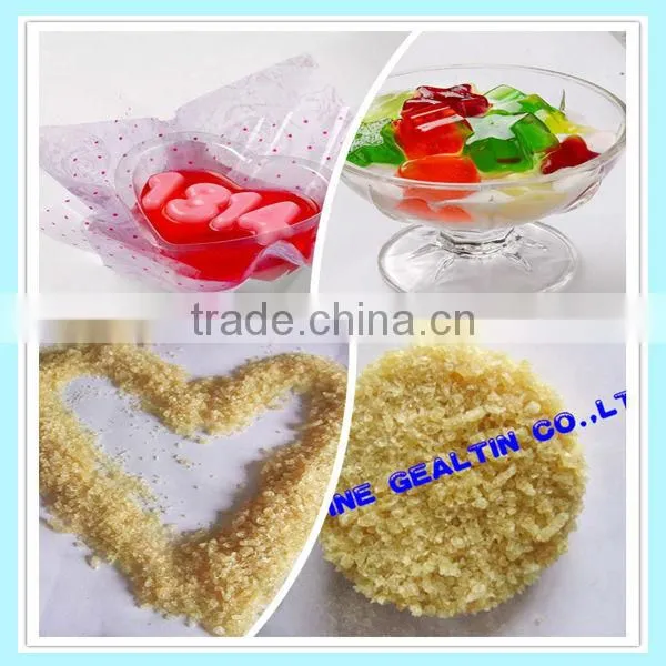 high clarity halal jelly gelatin/food halal gelatin price/wholesale gelatin price