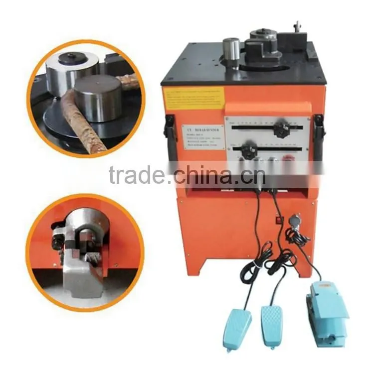 Factory Price Small Electric Max 25mm Steel Bar Bending Machine
