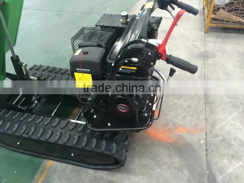 mini dumper with crawler, SF0610H,suitable for forest log, garden, farm yard