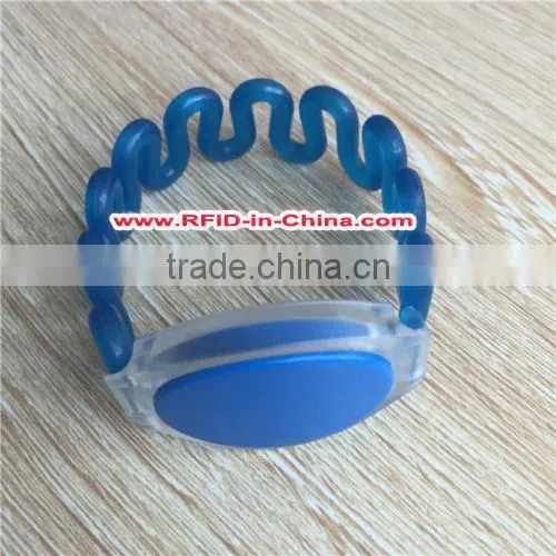 Flashing RFID Gel Bracelets with Factory Price
