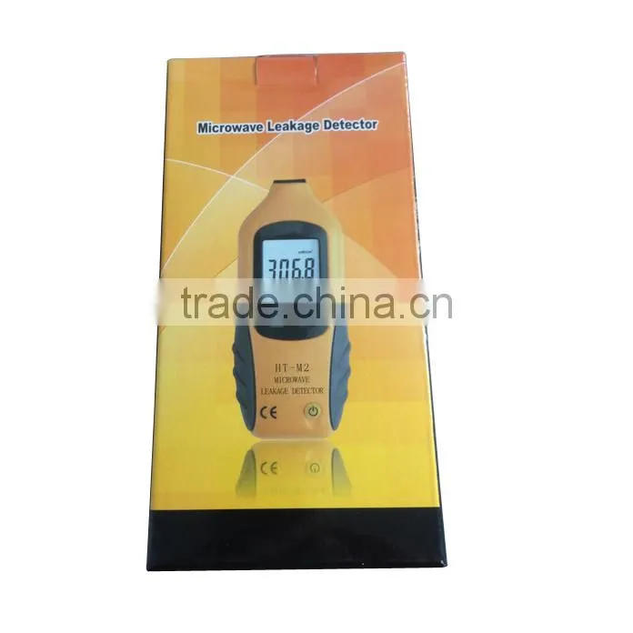 9V Battery 0~9.99mW/cm2 Microwave Oven Leakage Detector Oven Gas Leakage Detector Wave Leak Detector HT-M2 with Digital Readout