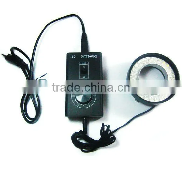 80 LED Camera Microscope Ring Light CE Illuminator Warm White 70mm Diameter 50 - 240mm Working distance