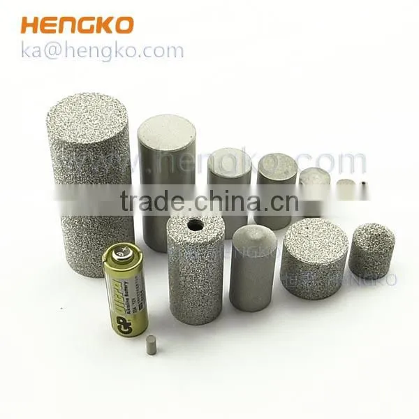 0.5~90 micron sintered stainless steel filter housing
