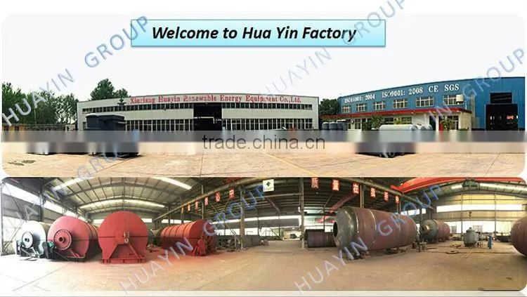Plastic Refinery to Fuel Plant by Huayin Pyrolysis Assembly
