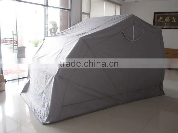 Double Layers Campping Tent with Motorcycle Storage Room Motorcycle Cover