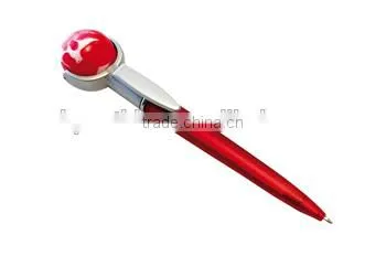 Bll pen with ball world for promotion