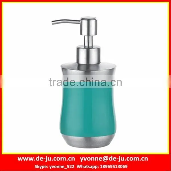 Black Round Shampoo Bottle