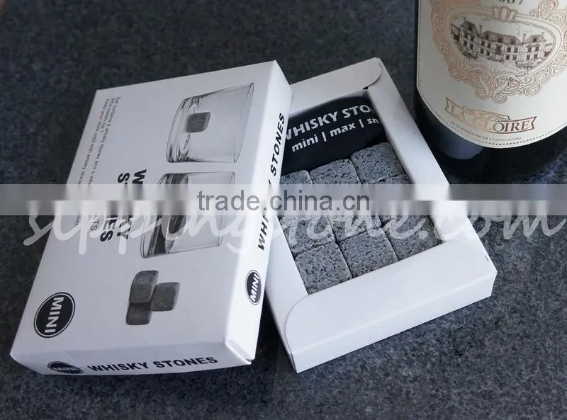 Cheap ice cube gold whiskey stone