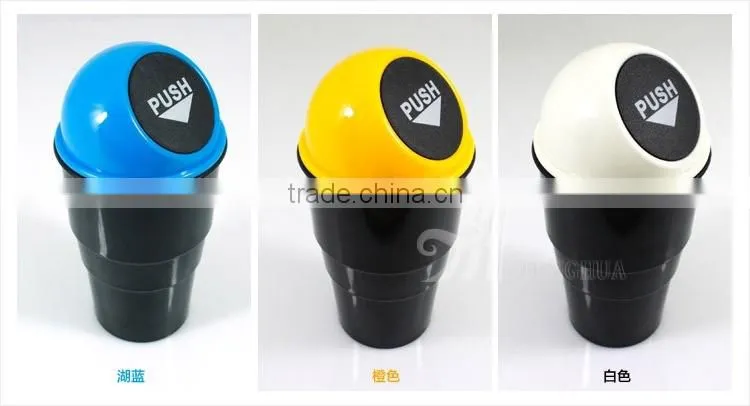 Suitable Outdoor Usage MINI Car Trash Can Plastic Trash Can