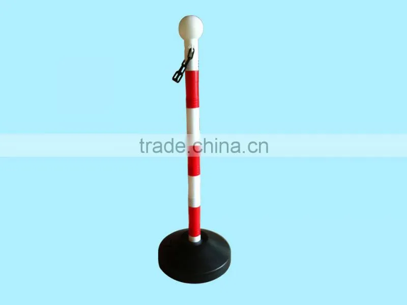 plastic warning bollard