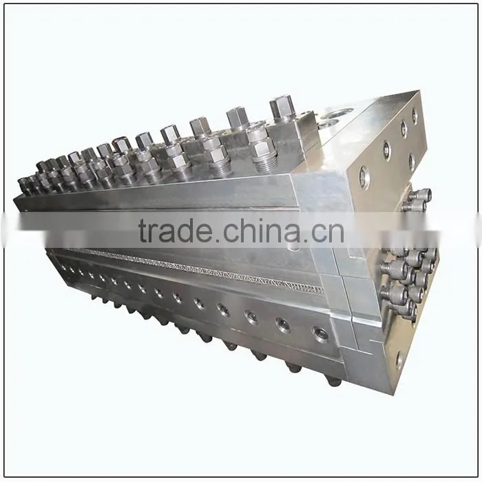 China Customized plastic extrusion mold for sheet hollow product